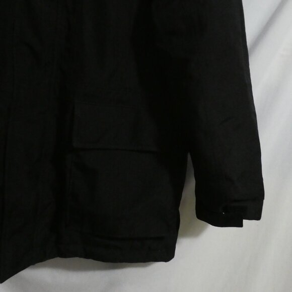 THE NORTH FACE | mens Large | Black Hooded Winter Parka | Removeable Hood - Picture 8 of 15